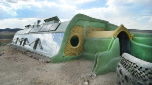 Global Earthship model in Taos, Mew Mexico. (Source: wikipedia)
